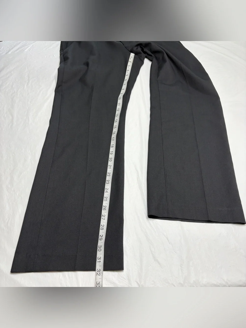Banana Republic Gray Flat Front Dress Pants Men’s 33/32